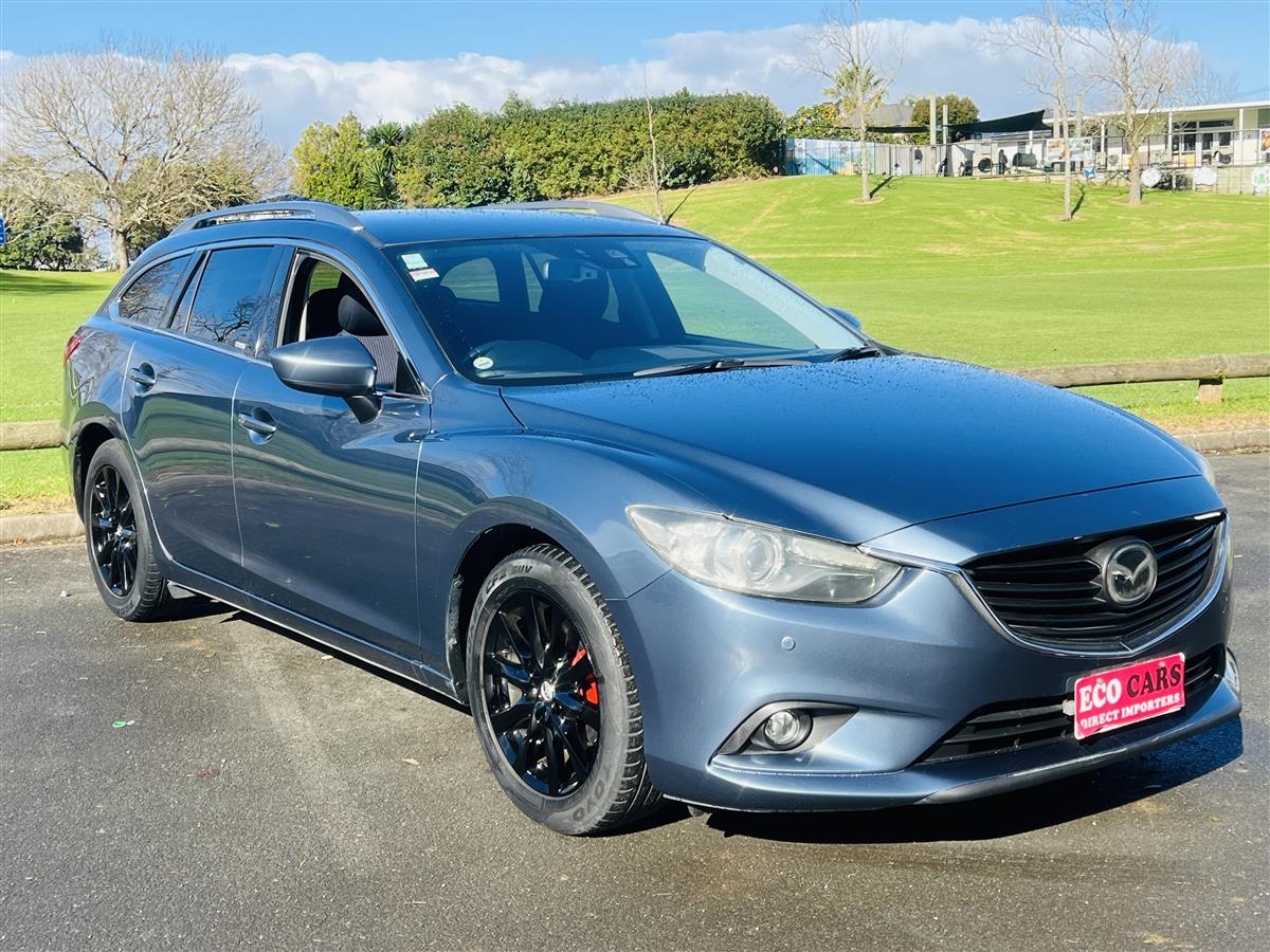 2013 Mazda Atenza APPLE CARPLAY REDAR CRUISE CONTROL Station Wagon Automatic, 5 seats, Blue, Petrol, 2,000 cc, 40,099 km