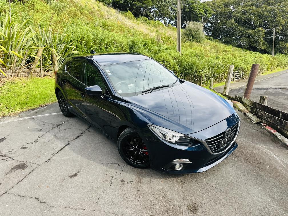 2014 Mazda Axela 20S SPORTS !! HIGH SPEC !! Hatchback Tiptronic, Blue, 5 seats, New Import, Petrol, 2,000 cc, 72,799 km
