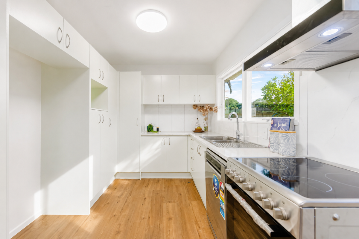 442m2 section, Renovated 4 beds 1.5 baths house, Renovated to a modern, new-home standard, Internal wall and Floor insulation installed, Solar power system, Zoned for Oteha Valley School, Northcross Intermediate and Long Bay College, Prime Northcross / Albany convenience, 9 Oteha Valley Road, Northcross, Auckland