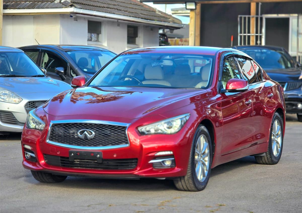 2014 Nissan Skyline **200GT-T**Adaptive Cruise Control**Leather Package**360 Reversing Camera**Parking Sensors**Electric & Heating Seats**Factory Mags**Fog Lights**Auto-Stop ** Sedan Automatic, 5 seats, Petrol, 1,991 cc, 86,654 km