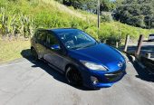 2013 Mazda Axela 20S SPORTS !! SKYACTIVE ENGINE !! Hatchback Tiptronic, 5 seats, Blue, New Import, Petrol, 2,000 cc, 73,217 km