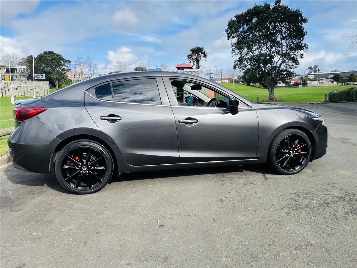 2016 Mazda Axela SUNROOF HIGH SPEC LEATHER SEATS HUD Sedan Automatic,5 seats, Grey, Petrol, 2,000 cc, 69,715 km