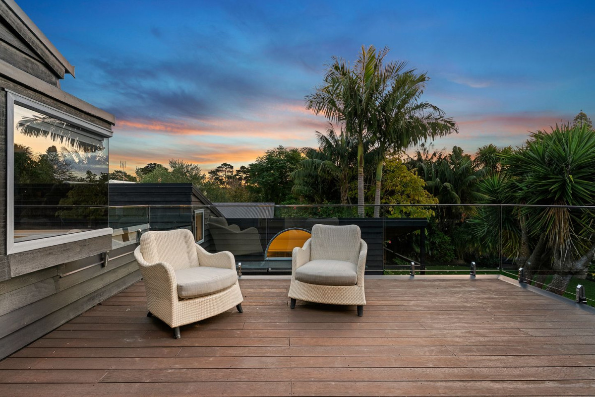 Overseas vendors committed to sell, 1420m2 section, Over 400m2 5 beds 3.5 baths, double garage, swimming pool, Striking cedar architectural home offering resort-style family living, moments from Wainoni Park and local amenities, 6 Birchwood Grove, Greenhithe, Auckland