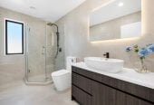 411m2 section backing onto reserve, 2 kitchens, 320m2 Brandnew 6 beds (4 ensuites) + study 5.5 baths house, double garage, 2 beds granny, 15 Seagreen Avenue, Karaka, Auckland
