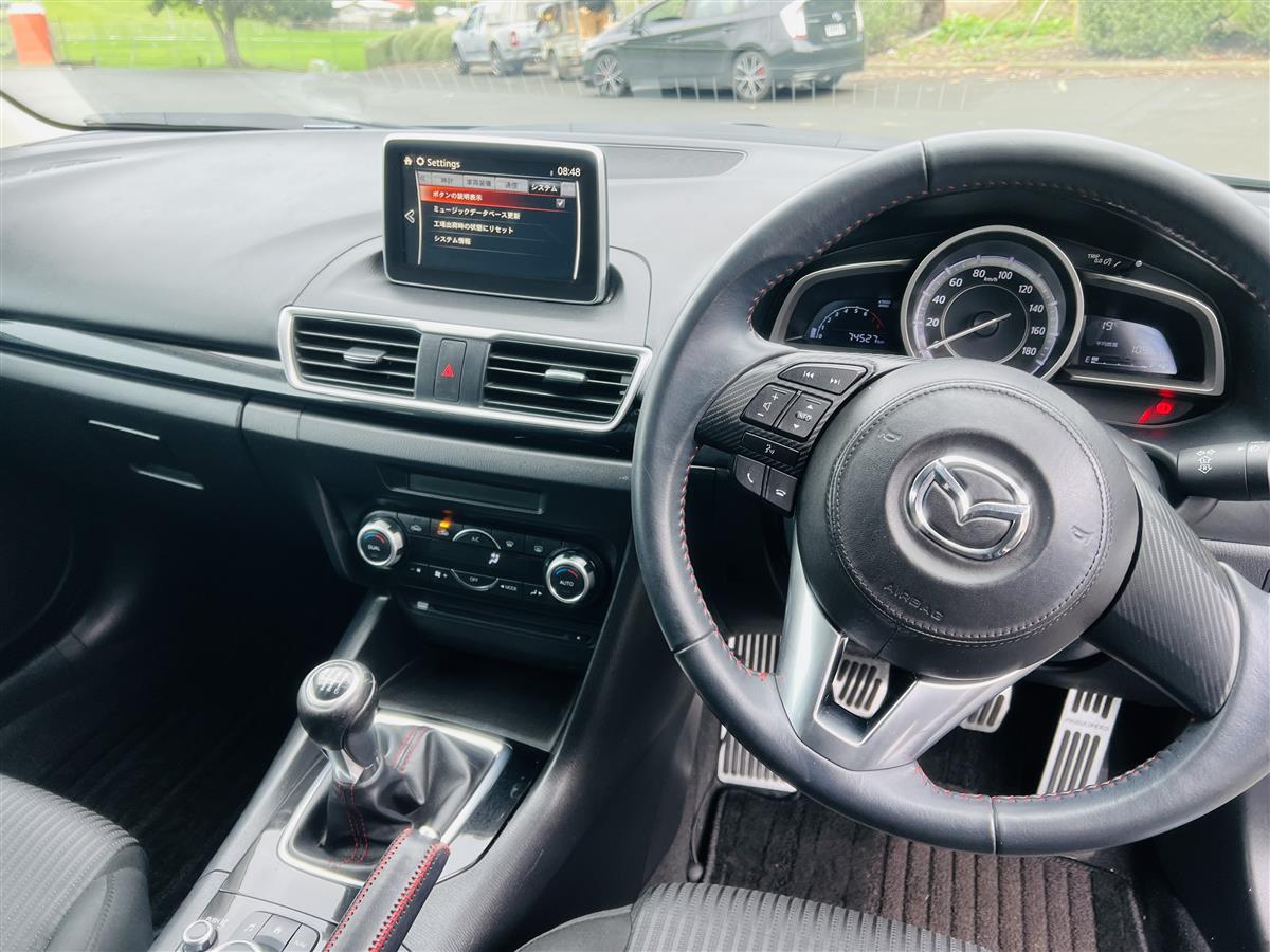 2014 Mazda Axela 1.5S 6 SPEED MANUAL SKYACTIV Hatchback Manual, 5 seats, Blue, Petrol, 1,500 cc, 74,524 km