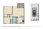 Motivated vendor wants it go, Double Grammar school zone, 2 beds 1 bath apartment, with a secure lock-up garage plus additional storage downstairs. close to shops, supermarket, schools, zoned for Auckland Grammar and Epsom Girls Grammar school, 38B Horoeka Avenue Mount Eden, Auckland