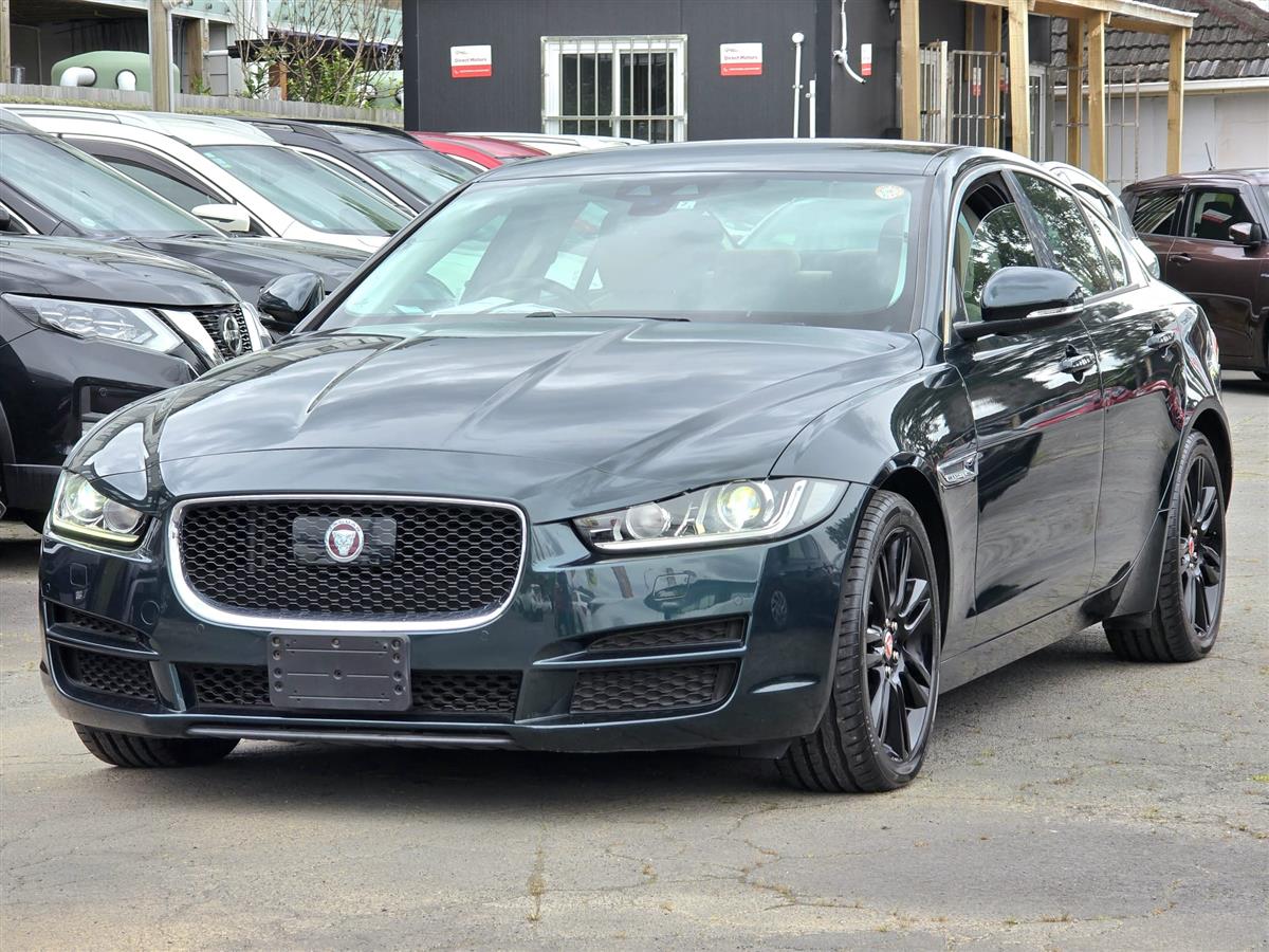 2016 Jaguar XE PURE Sedan Automatic, 5 seats, Green, New Import, Petrol, 2,000 cc, 89,000 km