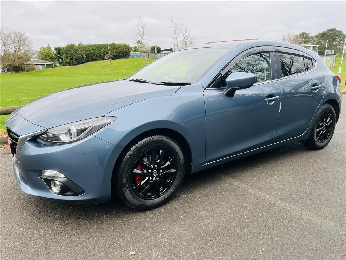 2014 Mazda Axela 1.5S 6 SPEED MANUAL SKYACTIV Hatchback Manual, 5 seats, Blue, Petrol, 1,500 cc, 74,524 km