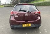 2017 Mazda Demio BLUETOOTH Hatchback Automatic, 5 seats, MAROON, Petrol, 1,300 cc, 29,854 km