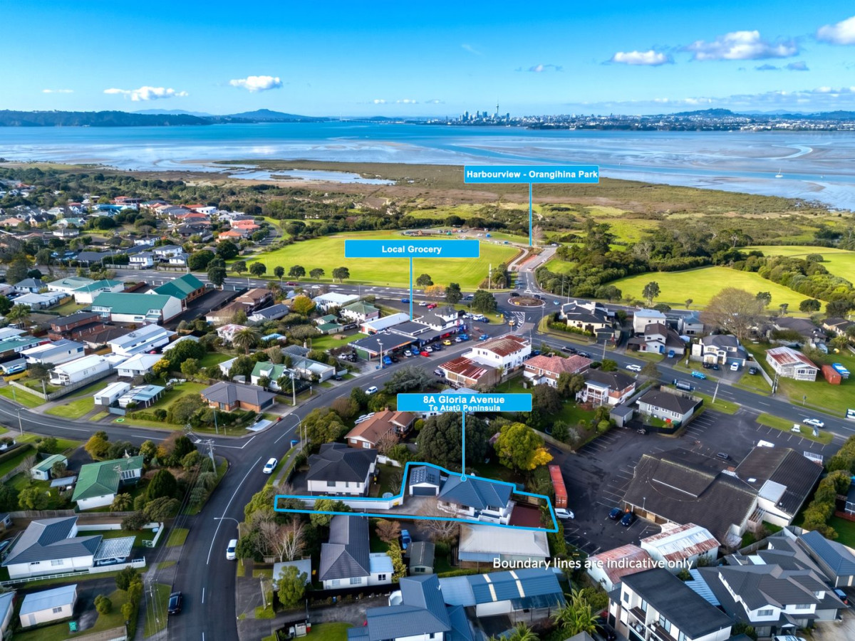 Once in 7 years, 528m2 section, 126m2 3 beds 1 baths house with double garage and Expansive decking, close to local amenities, parks, schools and convenient access to motorway access, 8A Gloria Avenue, Te Atatu Peninsula, Auckland