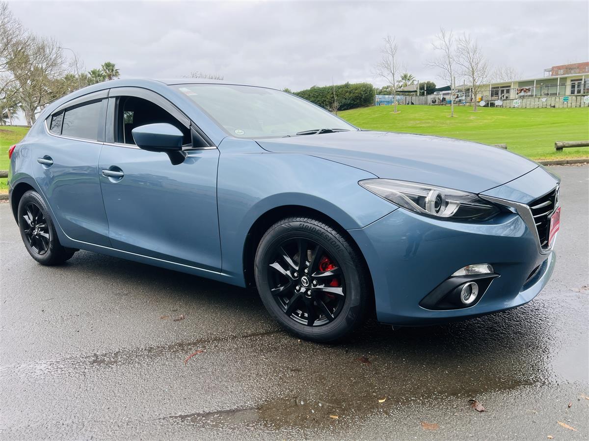 2014 Mazda Axela 1.5S 6 SPEED MANUAL SKYACTIV Hatchback Manual, 5 seats, Blue, Petrol, 1,500 cc, 74,524 km
