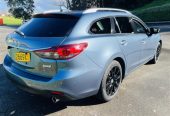 2013 Mazda Atenza APPLE CARPLAY REDAR CRUISE CONTROL Station Wagon Automatic, 5 seats, Blue, Petrol, 2,000 cc, 40,099 km