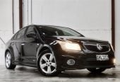 2012 Holden Cruze SRI V SEDAN 1.4T AT/LEATHER/NZ NEW/TOW BAR Sedan Automatic, 5 seats, Black, Petrol, 1,364 cc, 138,959 km