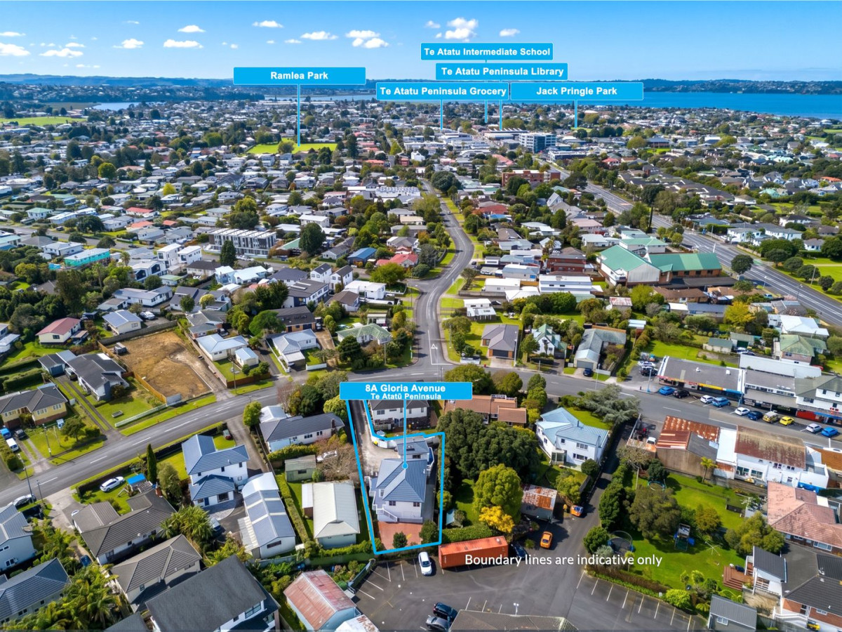 Once in 7 years, 528m2 section, 126m2 3 beds 1 baths house with double garage and Expansive decking, close to local amenities, parks, schools and convenient access to motorway access, 8A Gloria Avenue, Te Atatu Peninsula, Auckland