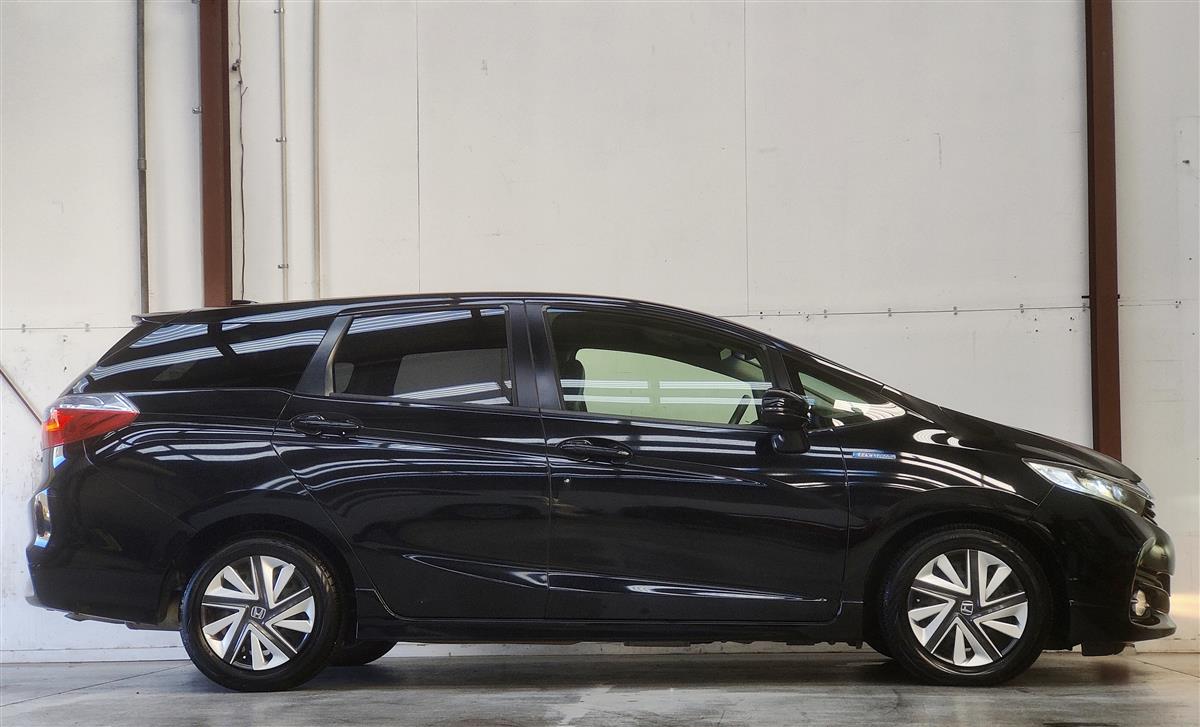 2017 Honda Shuttle FIT HYBRID X/PADDLE SHIFT/C/CONTROL Hatchback Automatic, 5 seats, Black, New Import, Petrol, 1,500 cc, 77,278 km