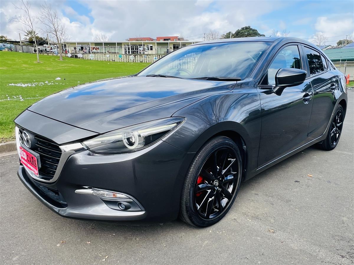 2016 Mazda Axela SUNROOF HIGH SPEC LEATHER SEATS HUD Sedan Automatic,5 seats, Grey, Petrol, 2,000 cc, 69,715 km