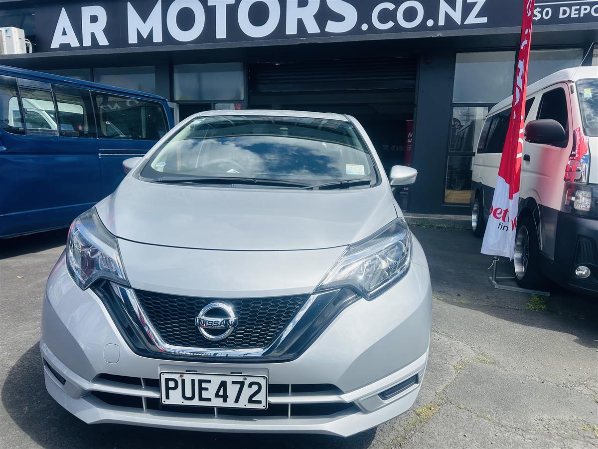 2017 Nissan Note Hatchback Automatic, 5 seats, Silver, Petrol, 1,200 cc, 101,000 km