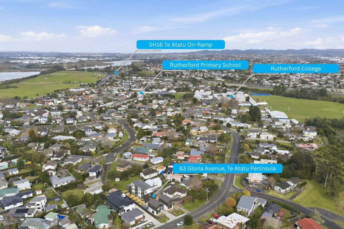 Brandnew Standalone 3 beds 2.5 baths home with car park, close to seaside park, shops, schools, easy motorway access, Lot 1/63 Gloria Avenue, Te Atatu Peninsula, Auckland
