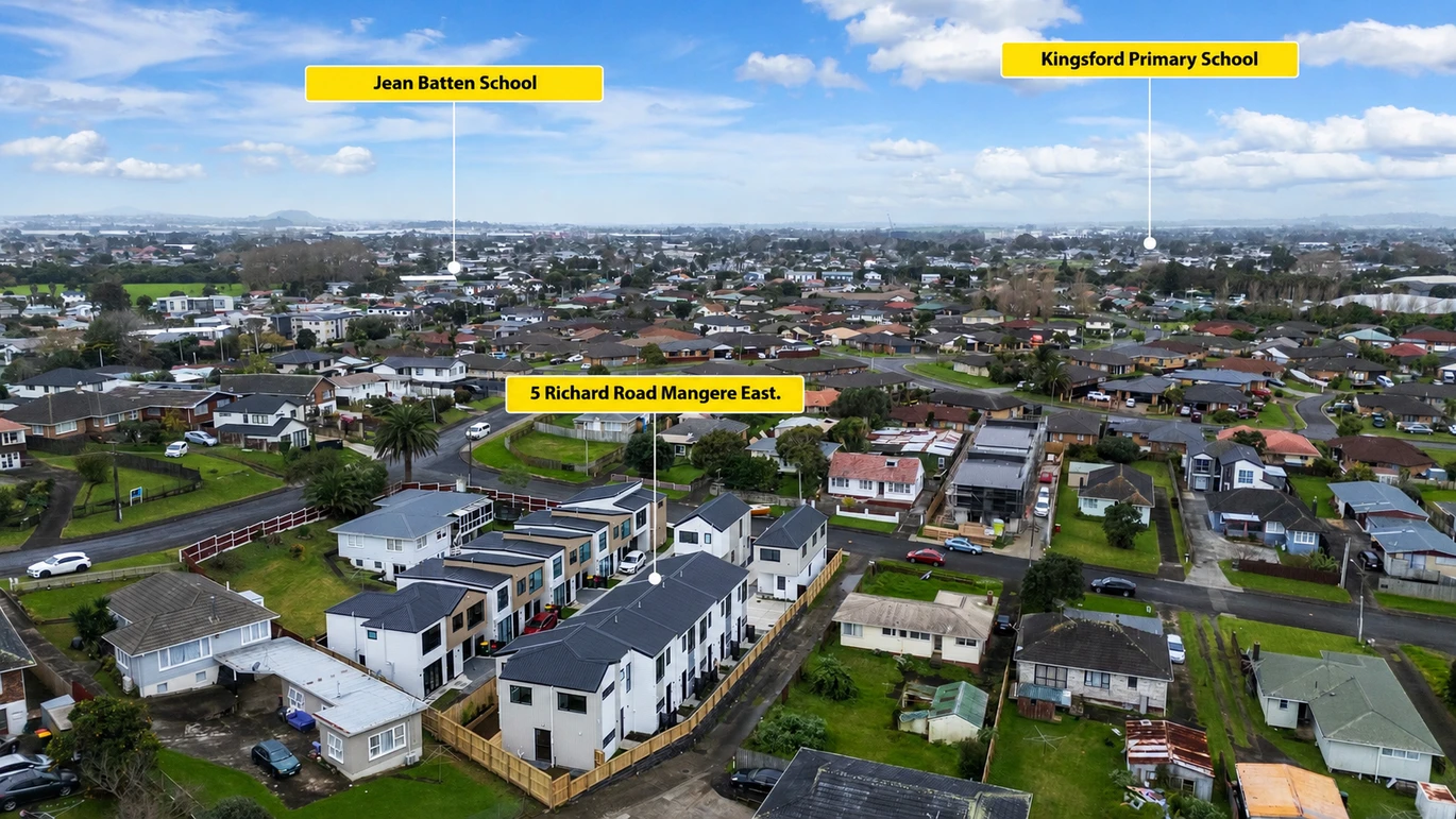 10-Years Stamford Warranty Insurance, Brandnew standalone 3 beds 2.5 baths home with car park, freehold, no body corp or society fee, close to motorway access, local shops, Lot 1/5 Richard Road Mangere, Auckland