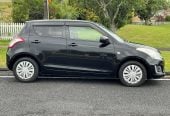 2015 Suzuki Swift Hatchback Automatic, 5 seats, Black, Petrol, 1,242 cc, 125,888 km