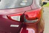 2017 Mazda Demio BLUETOOTH Hatchback Automatic, 5 seats, MAROON, Petrol, 1,300 cc, 29,854 km