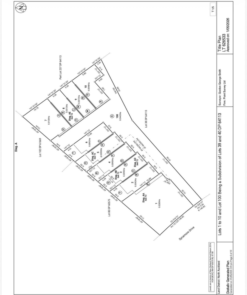 156m2 Brandnew Freehold 3 beds + study 3.5 baths home with garage, In-zone for Westlake Boys’ High School and Westlake Girls’ High School, Private residents’ walkway providing direct access to the neighbouring reserve and park, close to schools, shops, supermarket, Lot 2 – 10/72 & 74 Sycamore Drive, Sunnynook, Auckland