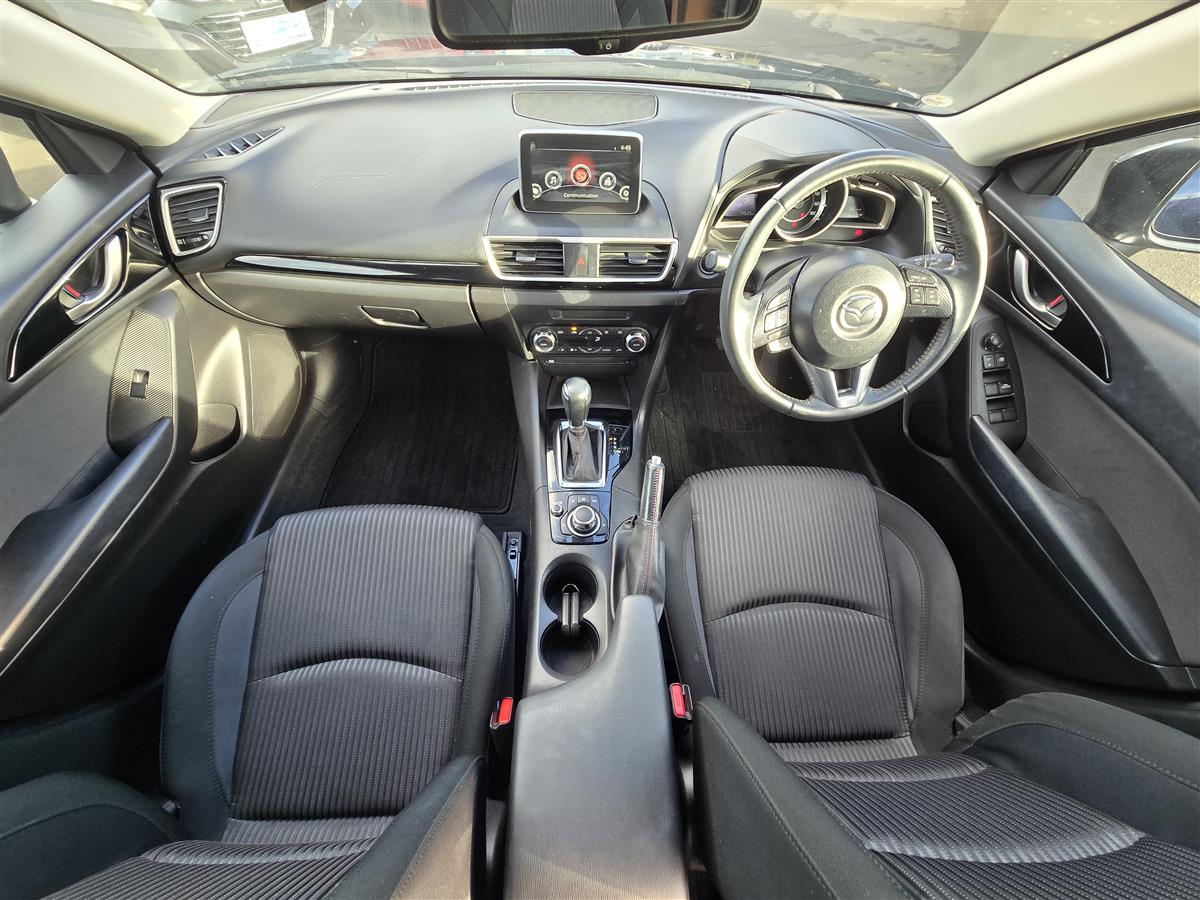 2016 Mazda Axela Parking Sensors !! Blind Spot Monitor !! Hatchback Automatic, 5 seats, Blue, New Import, Petrol, 1,490 cc, 74,531 km