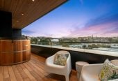 Stunning Beachside Penthouse, 2 beds (1 ensuite) 2 baths + study area 2 car parks apartment, 126 square meters floor area including the 28 square meters under-cover private patio. just a mere 300 meters from the pristine Browns Bay beach. 503/32 Anzac Road, Browns Bay, Auckland