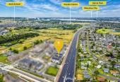 Brandnew 3 double bedrooms plus a dedicated home office/study 2.5 baths home with garage, zoned for Mangapikopiko School with elite ACG Strathallan just a short drive away. close to shops, motorway access, 23 Aratuhia Lane Rosehill, Auckland