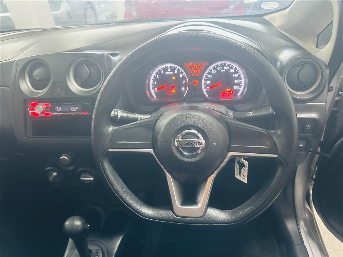 2017 Nissan Note Hatchback Automatic, 5 seats, Silver, Petrol, 1,200 cc, 101,000 km