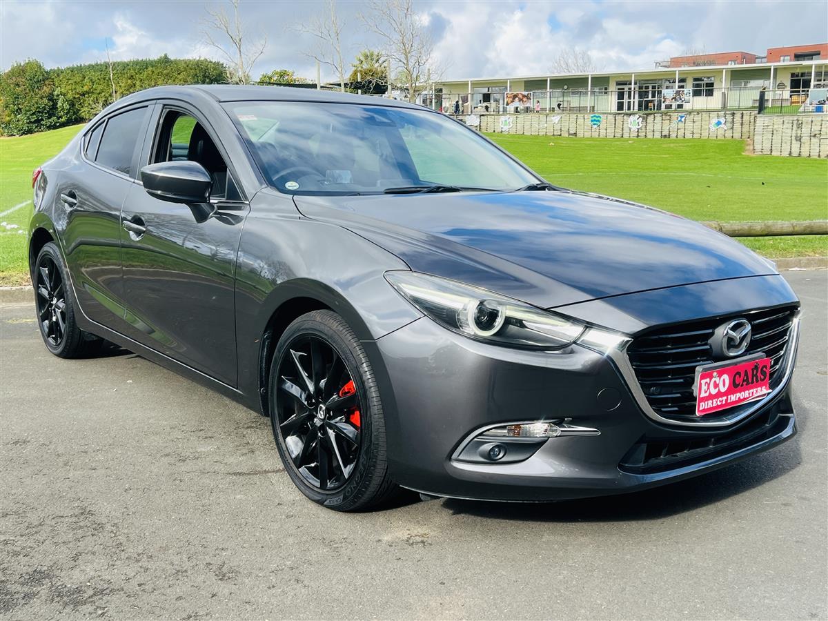 2016 Mazda Axela SUNROOF HIGH SPEC LEATHER SEATS HUD Sedan Automatic,5 seats, Grey, Petrol, 2,000 cc, 69,715 km