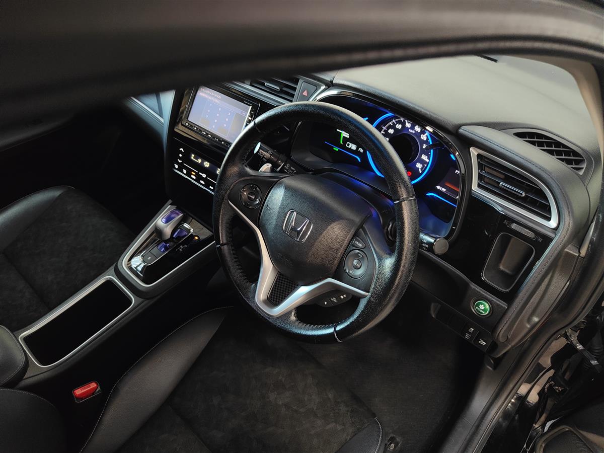 2017 Honda Shuttle FIT HYBRID X/PADDLE SHIFT/C/CONTROL Hatchback Automatic, 5 seats, Black, New Import, Petrol, 1,500 cc, 77,278 km