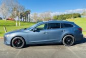 2013 Mazda Atenza APPLE CARPLAY REDAR CRUISE CONTROL Station Wagon Automatic, 5 seats, Blue, Petrol, 2,000 cc, 40,099 km
