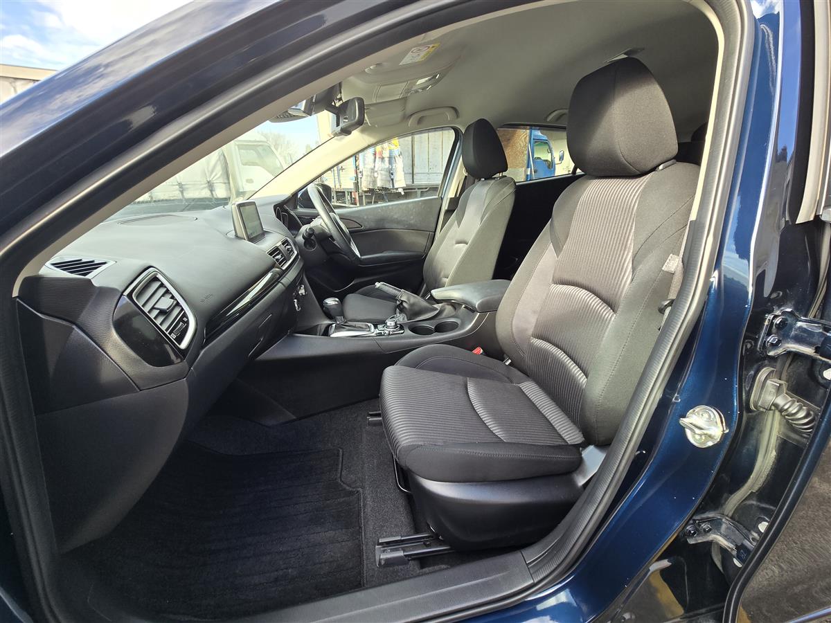 2016 Mazda Axela Parking Sensors !! Blind Spot Monitor !! Hatchback Automatic, 5 seats, Blue, New Import, Petrol, 1,490 cc, 74,531 km