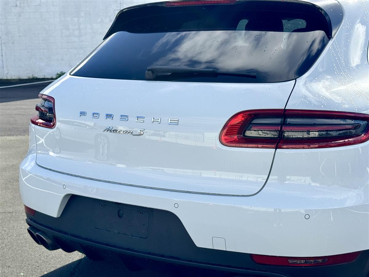 2016 Porsche Macan S Facelift 4WD NZ GPS RV/SUV Automatic, 5 seats, White, New Import, Diesel, 2,000 cc, 60,100 km