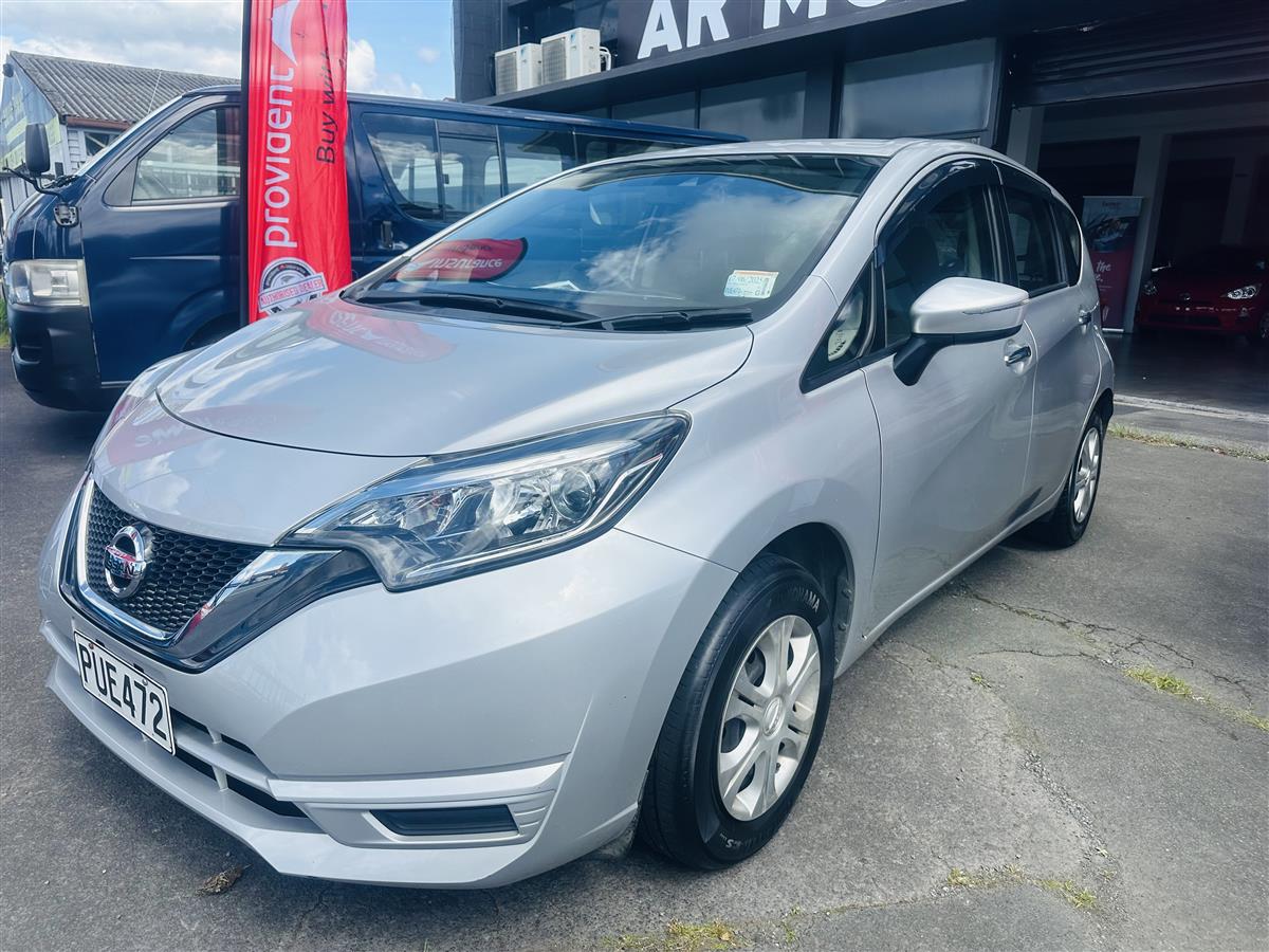 2017 Nissan Note Hatchback Automatic, 5 seats, Silver, Petrol, 1,200 cc, 101,000 km
