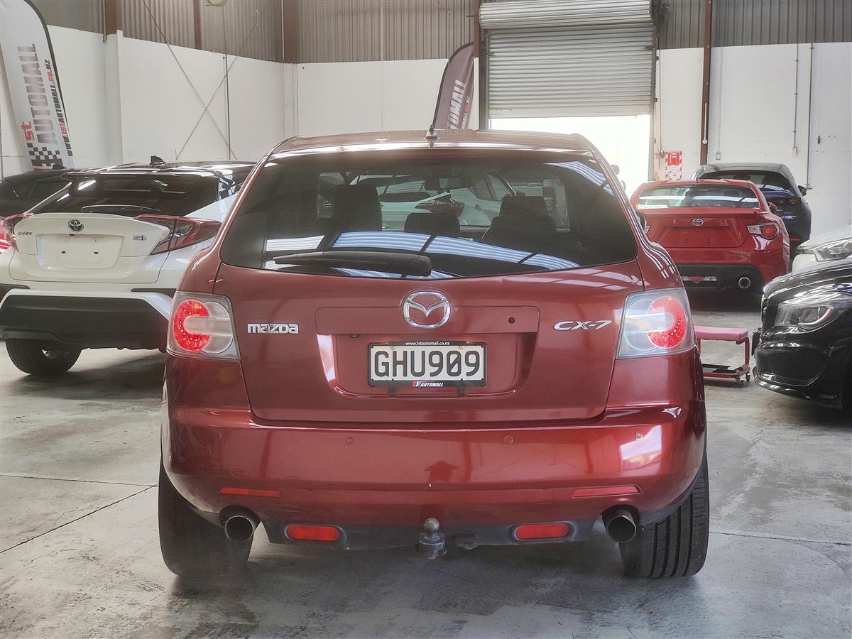 2008 Mazda CX-7 2.3 TURBO/5 SPEED MANUAL/22 INCH WHEELS/NEW WOF RV/SUV Manual, 5 seats, 4 owners, Petrol, 2,300 cc, 173,980 km