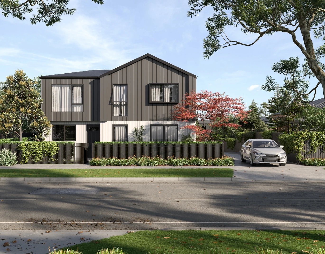 Brandnew standalone 3 beds 2.5 baths home with garage, close to schools, shopping centres, zoned for highly regarded schools including Howick Primary School and Pakuranga College. Lots 1-6/18 Bradbury Road Botany Downs, Auckland