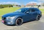 2013 Mazda Atenza APPLE CARPLAY REDAR CRUISE CONTROL Station Wagon Automatic, 5 seats, Blue, Petrol, 2,000 cc, 40,099 km
