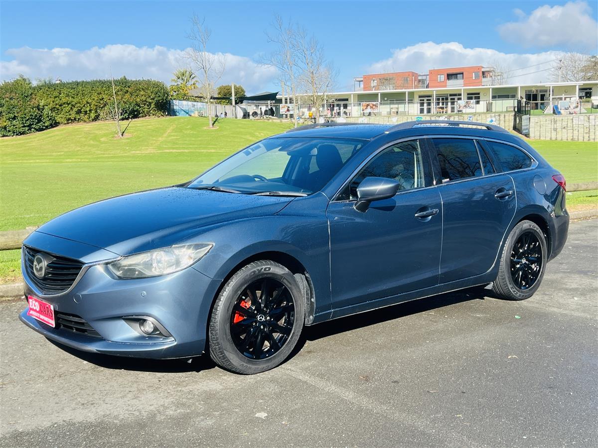 2013 Mazda Atenza APPLE CARPLAY REDAR CRUISE CONTROL Station Wagon Automatic, 5 seats, Blue, Petrol, 2,000 cc, 40,099 km