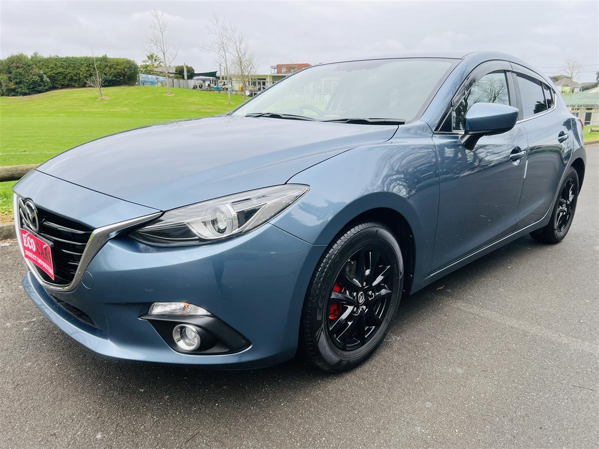 2014 Mazda Axela 1.5S 6 SPEED MANUAL SKYACTIV Hatchback Manual, 5 seats, Blue, Petrol, 1,500 cc, 74,524 km