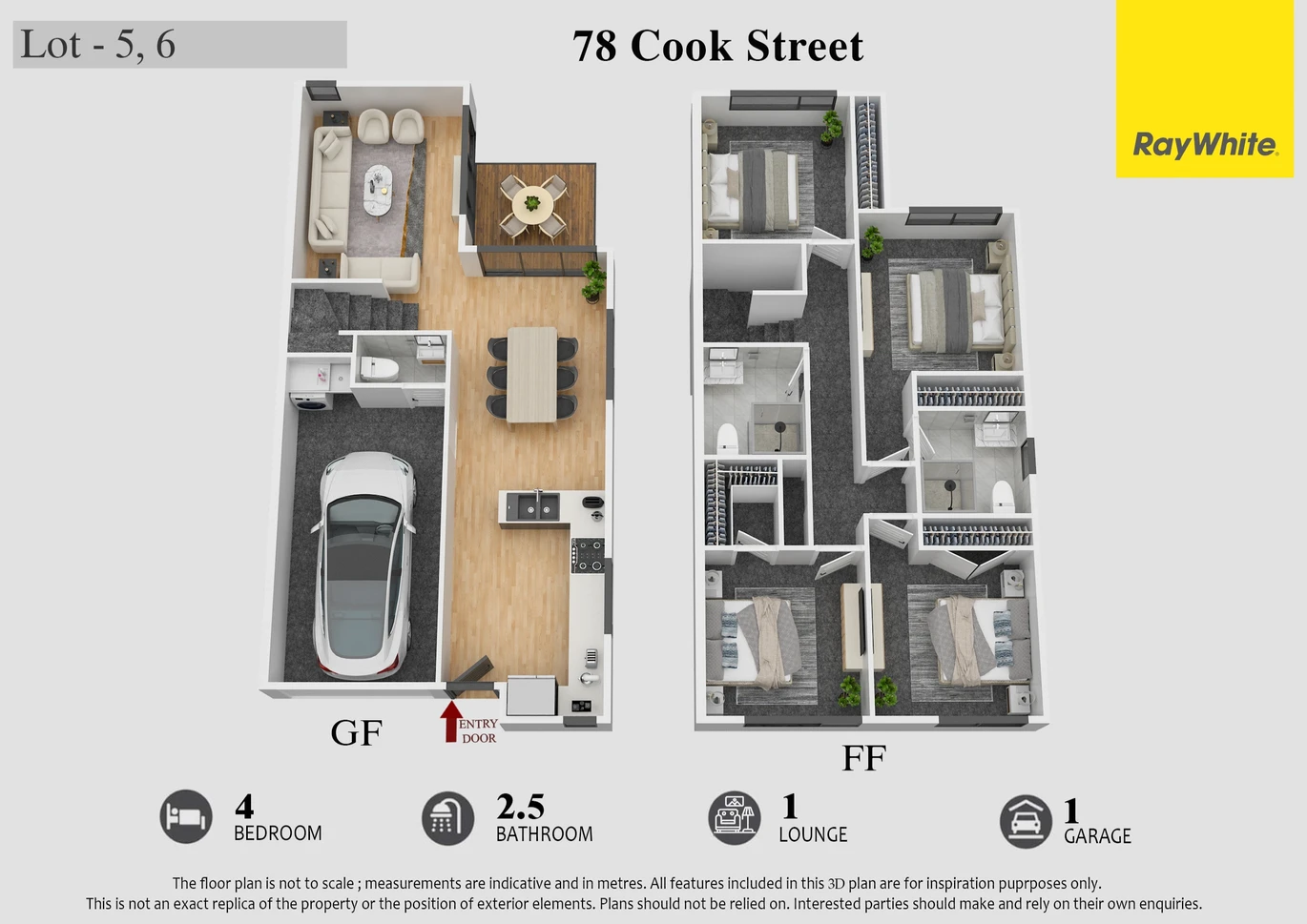 Sea Views, 7 Brandnew Freehold premium 4 beds 2.5 baths 1 garage homes (4 Duplex & 3 Standalone) with garage, Zoned for well-regarded local schools including Owairoa Primary, Howick Intermediate, and Howick College, Lot 1-7/78 Cook Street Howick, Auckland