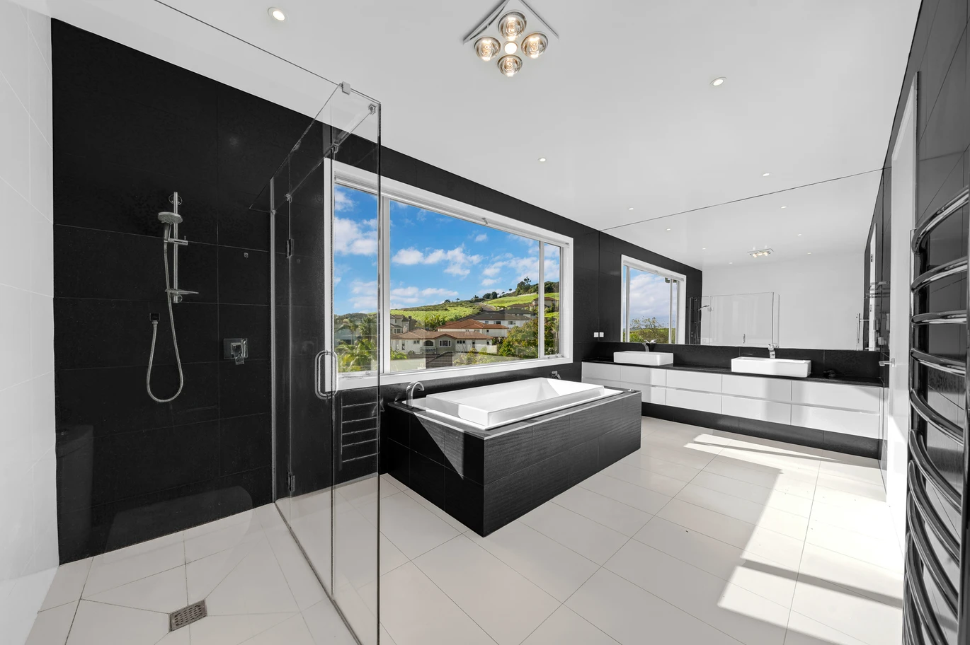 1624m2 section, Botany Downs Secondary College zone, Built-in lift, Over 700m² three-level mansion, 5 beds (5 ensuites) 6.5 baths, Internal-access four-car garage, Resort-style swimming pool, Poolside pavilion featuring: Sauna, Bathroom facilities, Gymnasium. Flexible accommodation ideal as a guest retreat or sleepout, 5.3 km to Botany Downs centre, 11 Kinmont Rise East Tamaki Heights, Auckland