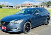2013 Mazda Atenza APPLE CARPLAY REDAR CRUISE CONTROL Station Wagon Automatic, 5 seats, Blue, Petrol, 2,000 cc, 40,099 km