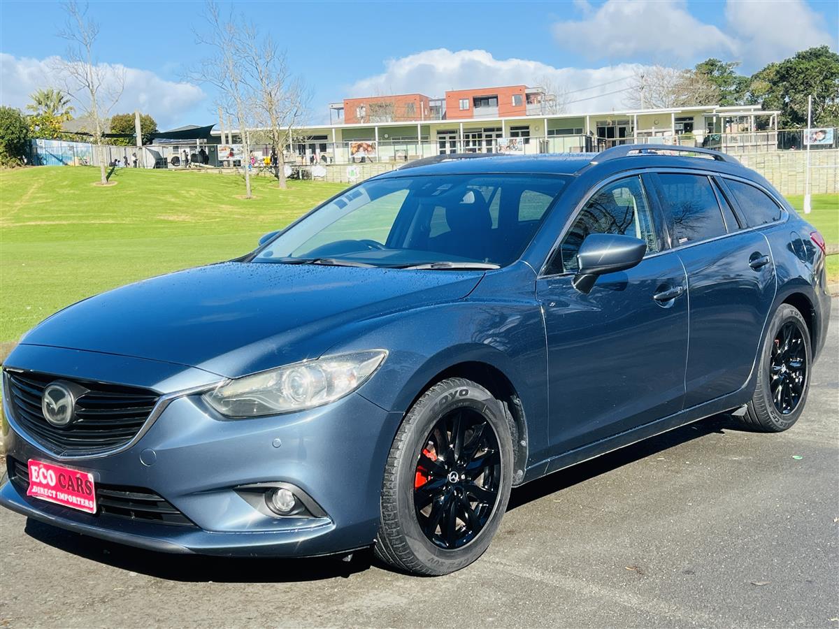 2013 Mazda Atenza APPLE CARPLAY REDAR CRUISE CONTROL Station Wagon Automatic, 5 seats, Blue, Petrol, 2,000 cc, 40,099 km