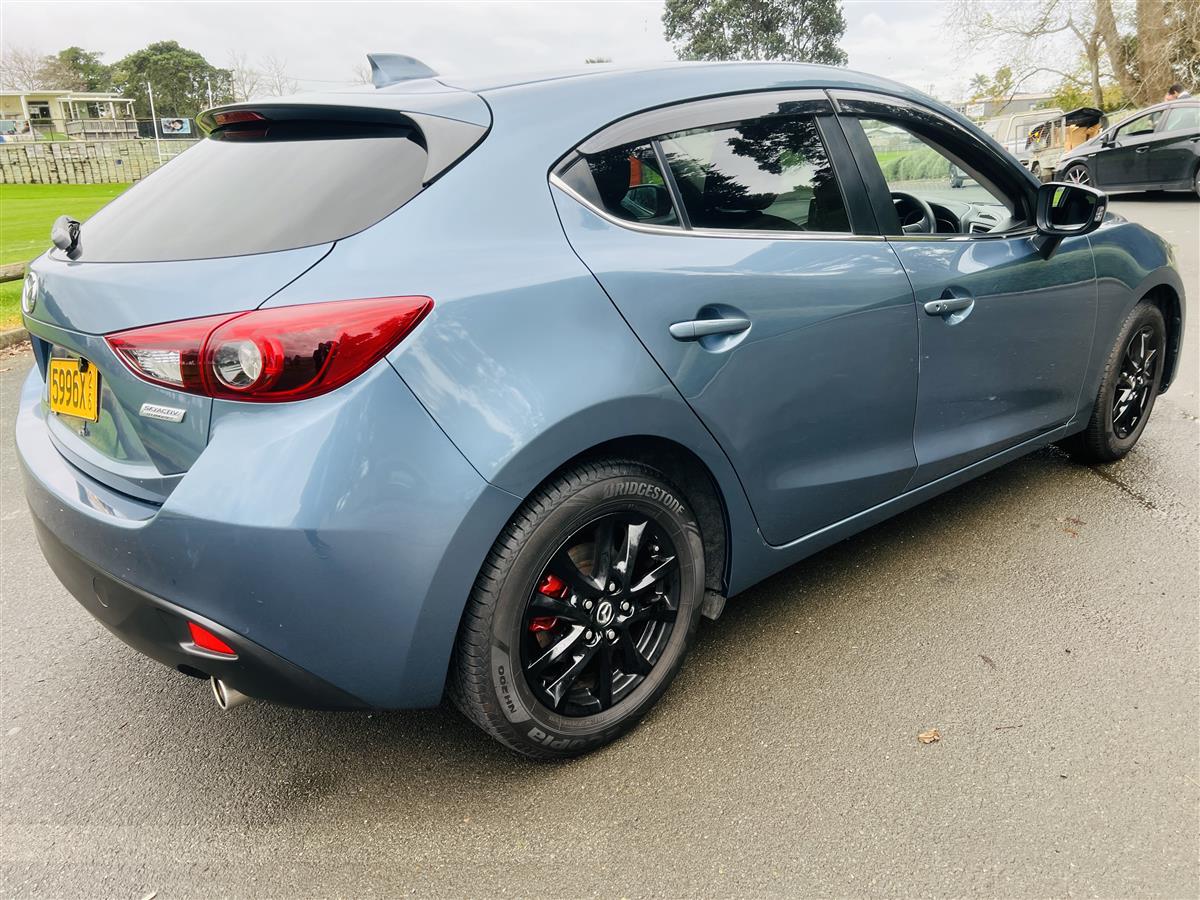 2014 Mazda Axela 1.5S 6 SPEED MANUAL SKYACTIV Hatchback Manual, 5 seats, Blue, Petrol, 1,500 cc, 74,524 km