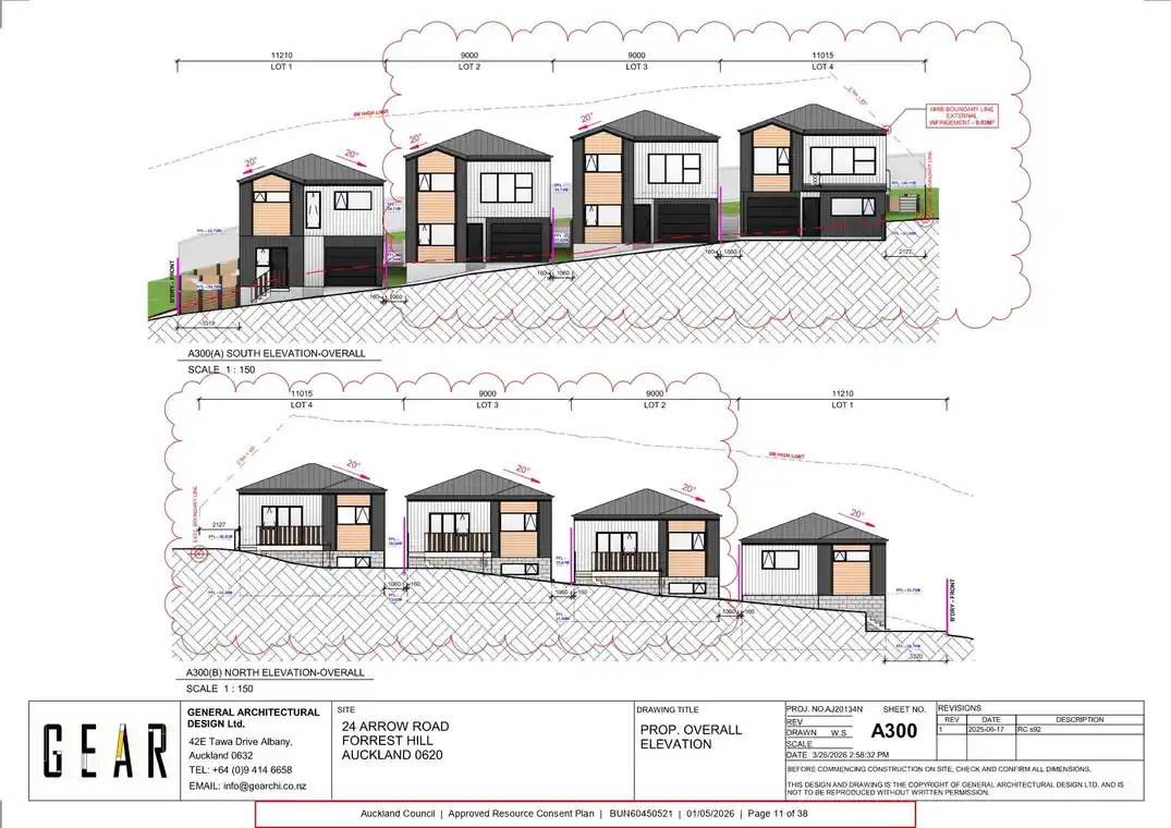 Double Westlake school zone, 675m2 section with RC & EPA APPROVED | BC SUBMITTED, 4 beds 2 baths house with garage, Upstairs: 3 generous bedrooms + 1 bathroom, Ground floor: 1 large bedroom + 1 bathroom, currently rented for $900/week, 0.2 km to Forrest Hill School, 0.5 km to Westlake Boys’ High School, 1.1 km to Westlake Girls’ High School, 24 Arrow Road, Forrest Hill,Auckland