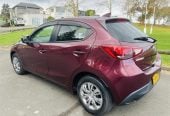 2017 Mazda Demio BLUETOOTH Hatchback Automatic, 5 seats, MAROON, Petrol, 1,300 cc, 29,854 km