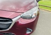 2017 Mazda Demio BLUETOOTH Hatchback Automatic, 5 seats, MAROON, Petrol, 1,300 cc, 29,854 km