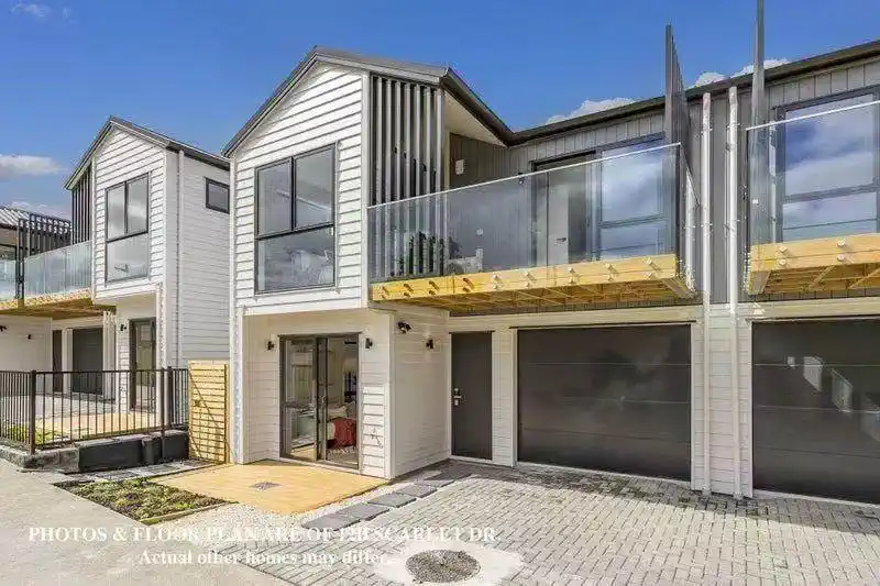 Brandnew freehold 3 beds 2.5 bath Duplex home with garage, Move-in ready, close to schools, parks, shops, 0.5 km to Birdwood School, 1.6 km to Waitakere College, 1.8 km to Massey High School, 12B Scarlet Drive, Ranui, Auckland